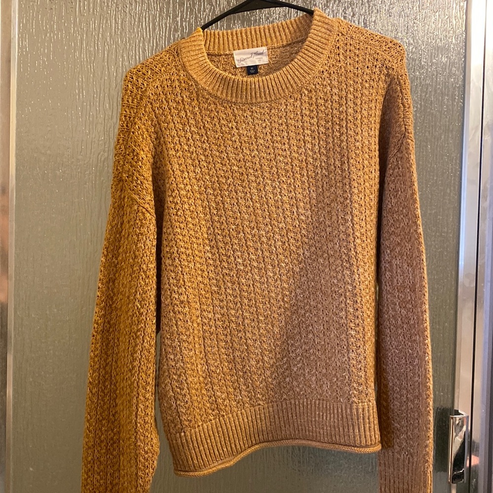 Orange sweater